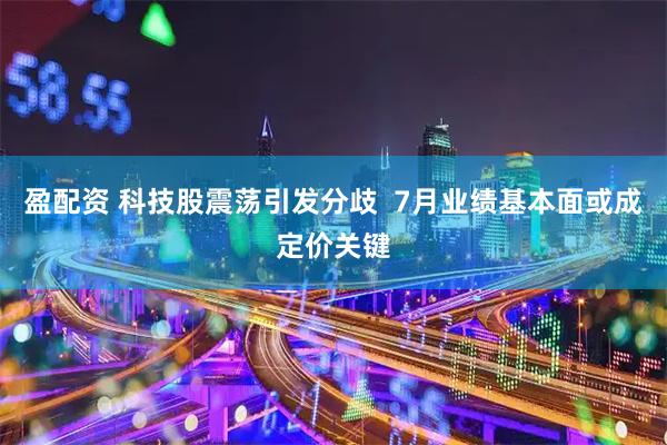 盈配资 科技股震荡引发分歧  7月业绩基本面或成定价关键